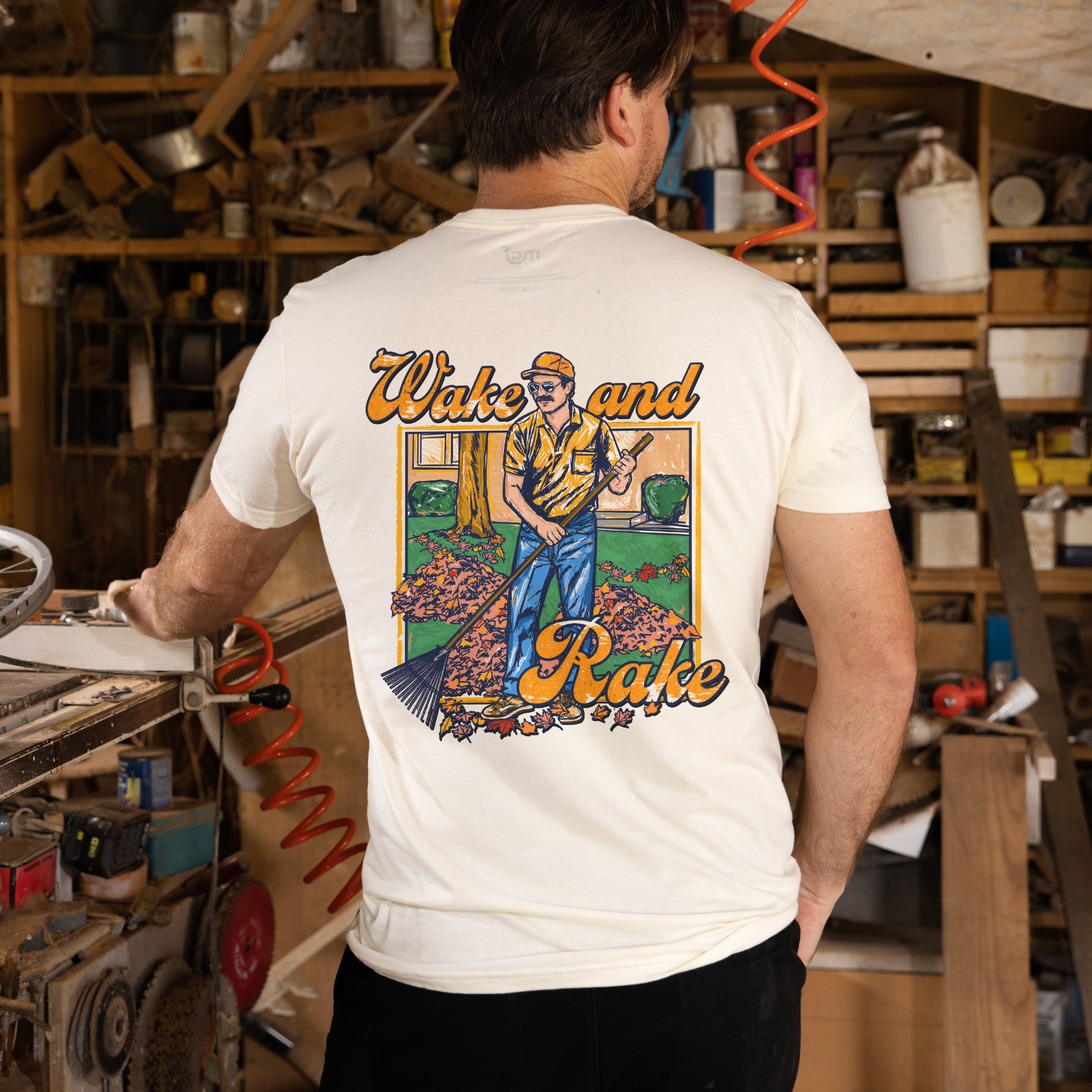 Wake and Rake T Shirt
