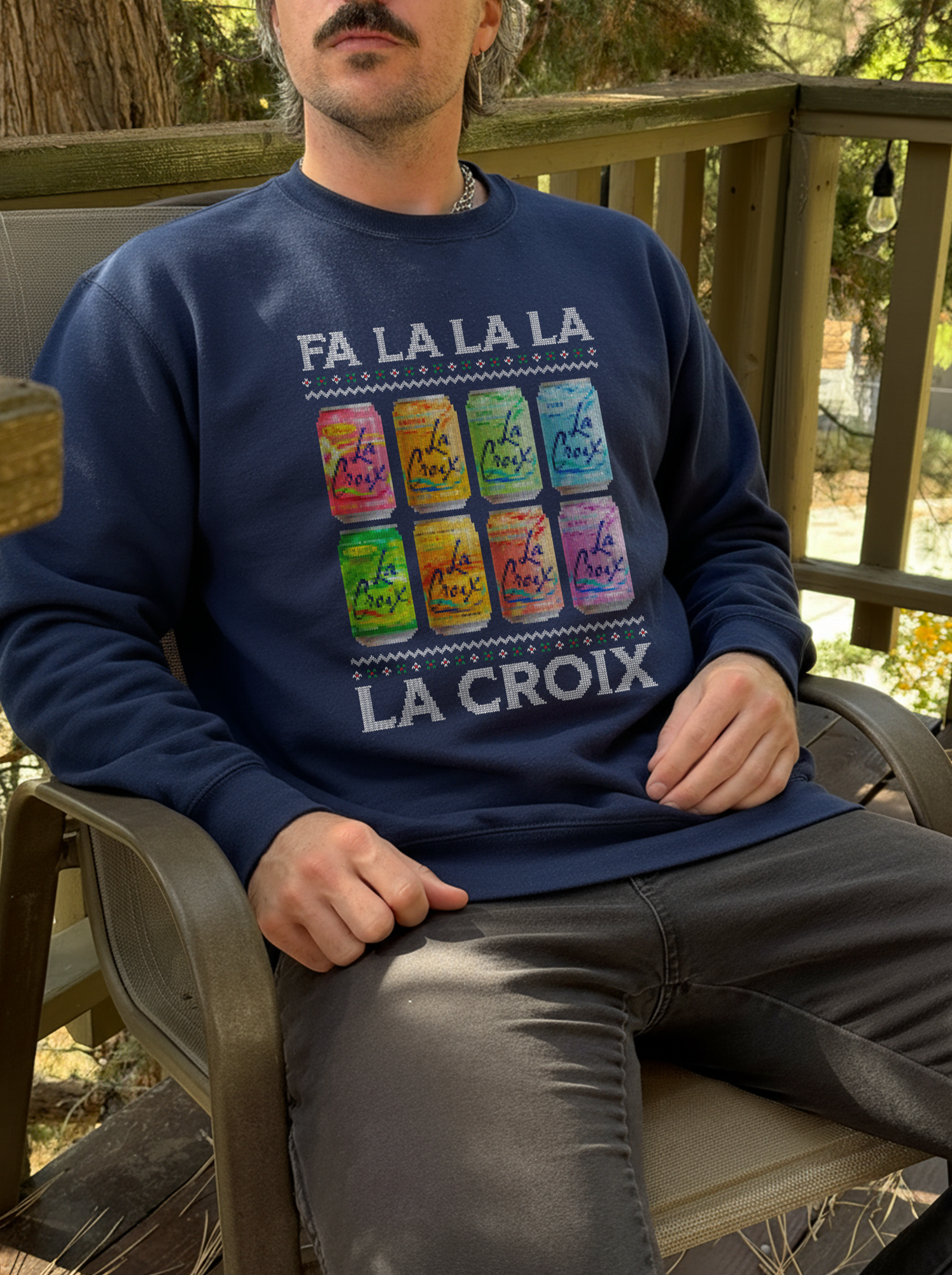 Sparkling Christmas Crewneck Sweatshirt