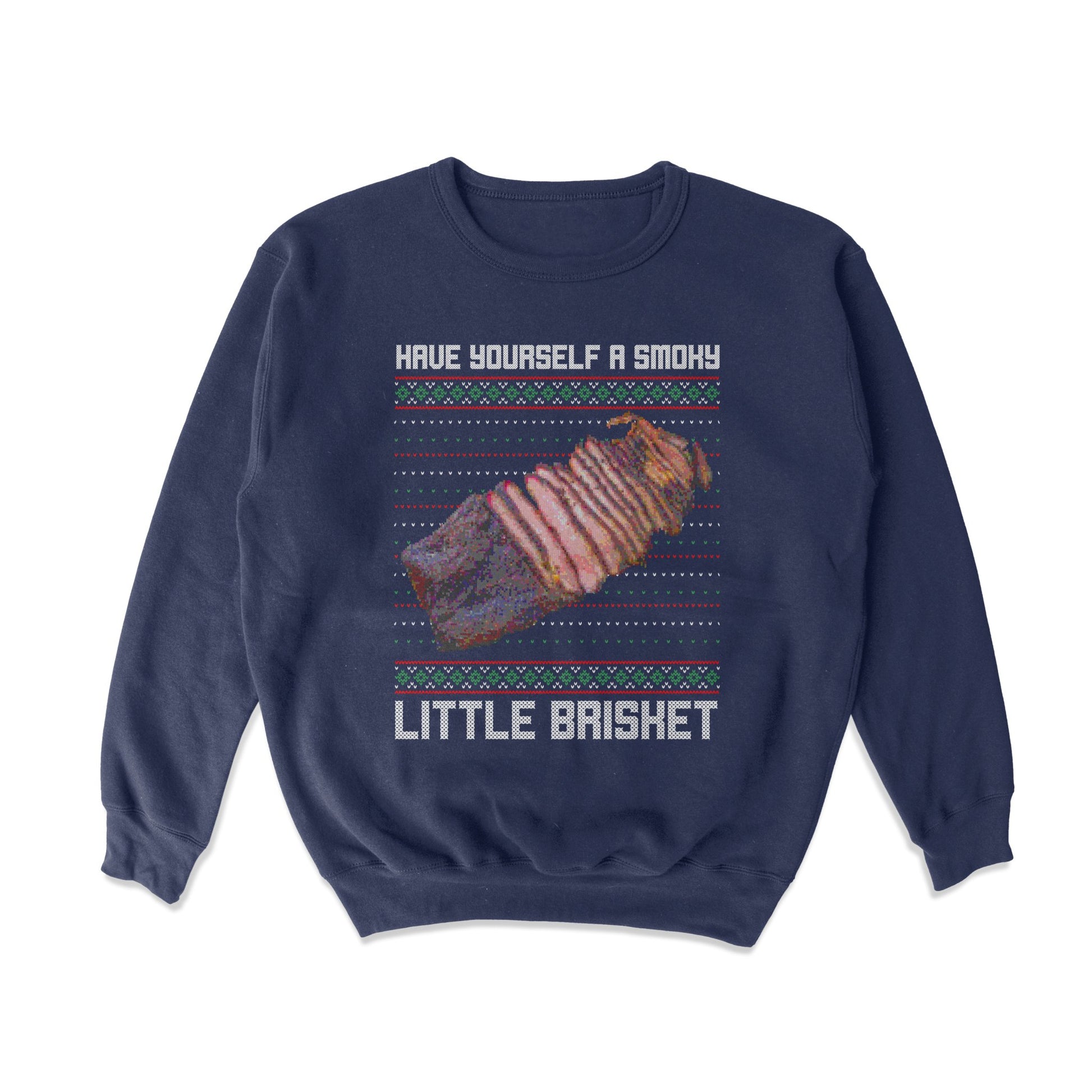 A Smoky Little Brisket Tacky Sweater - Middle Class Fancy