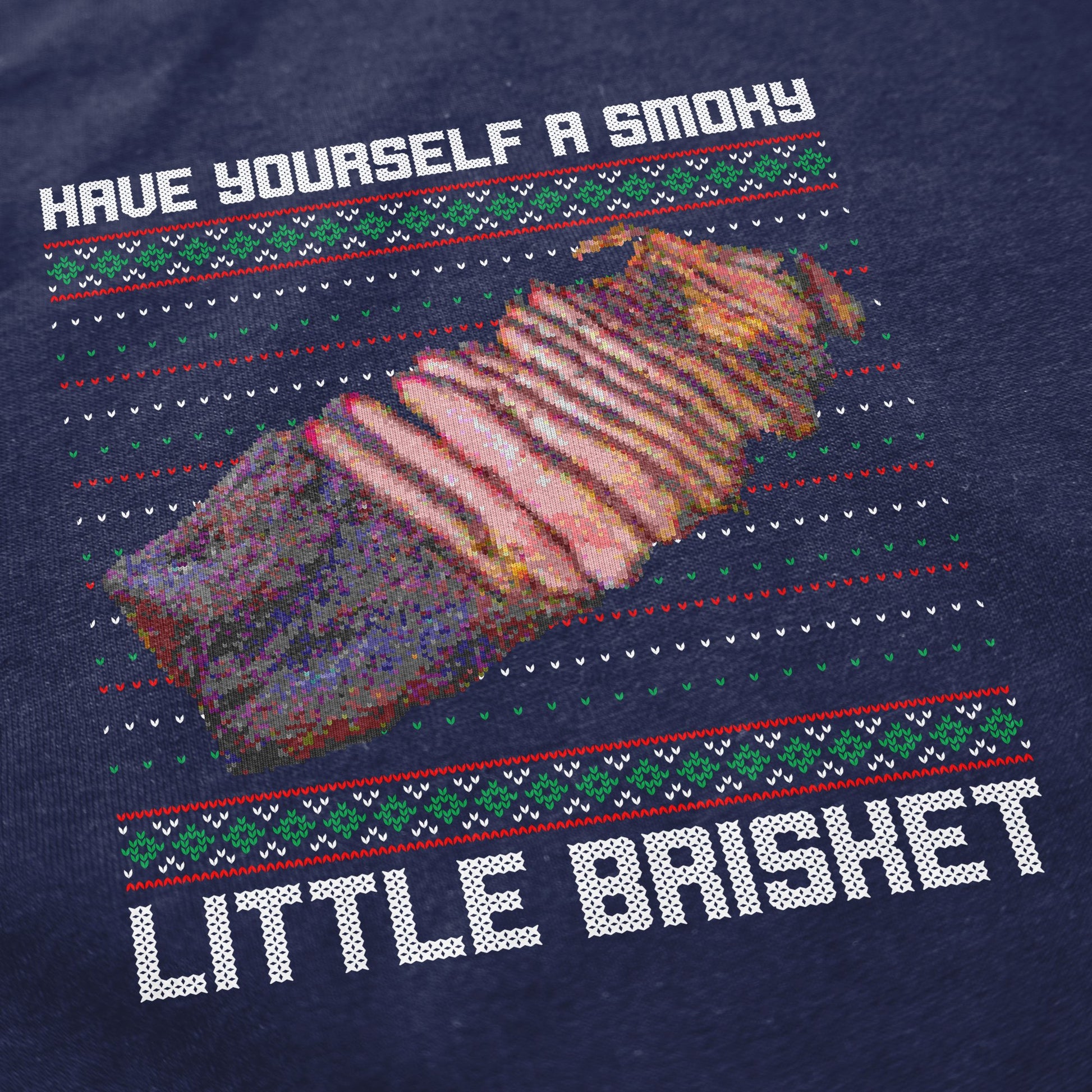 A Smoky Little Brisket Tacky Sweater - Middle Class Fancy