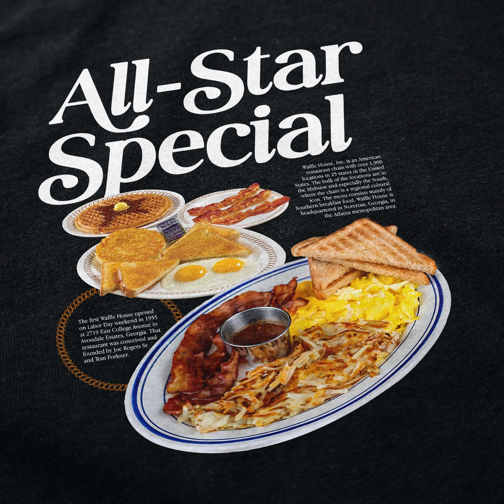 All - Star Breakfast T Shirt - Middle Class Fancy