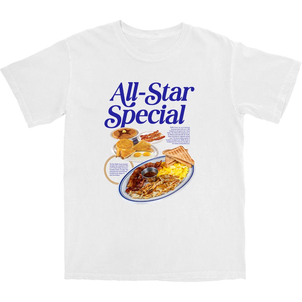 All - Star Breakfast T Shirt - Middle Class Fancy