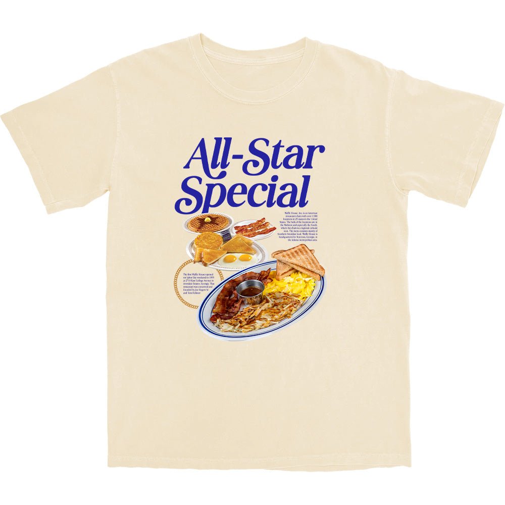 All - Star Breakfast T Shirt - Middle Class Fancy