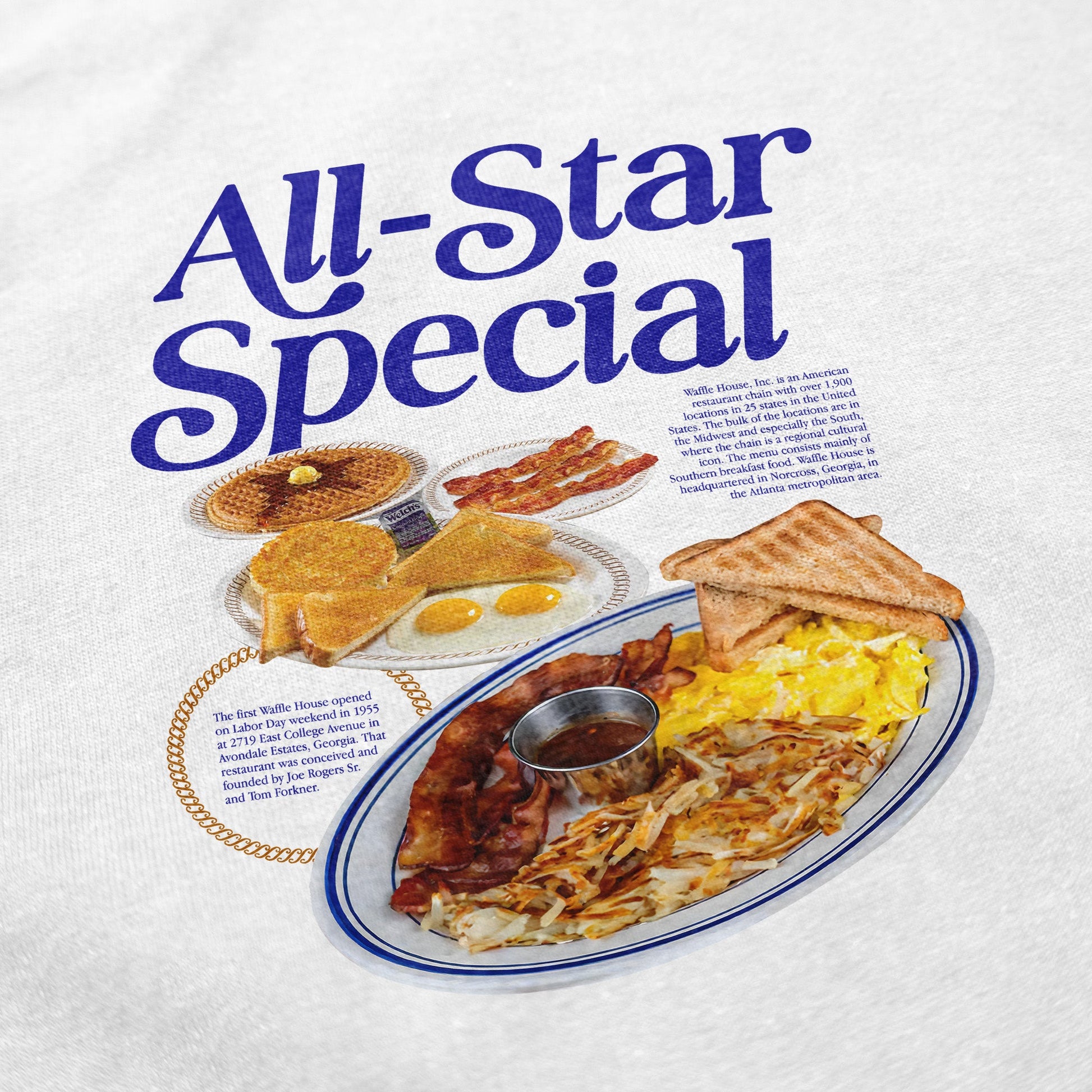 All - Star Breakfast T Shirt - Middle Class Fancy