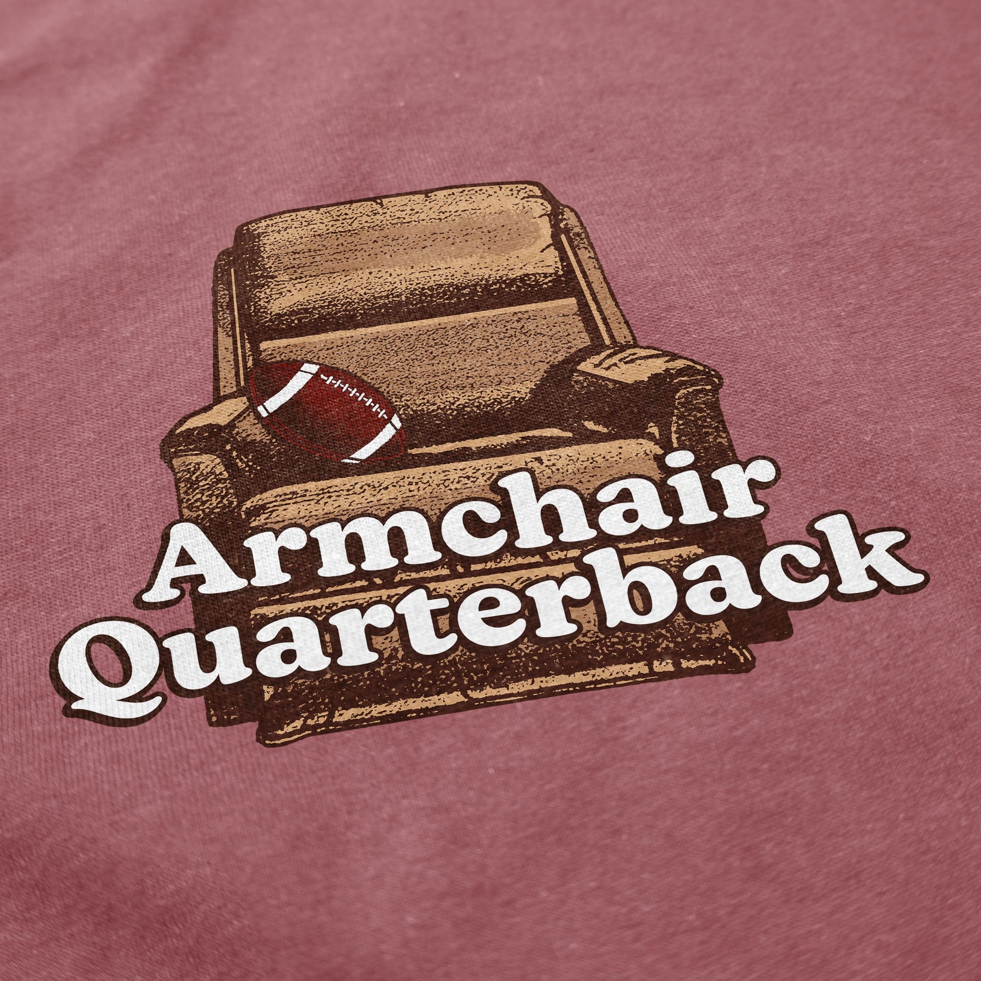 Armchair QB T Shirt - Middle Class Fancy