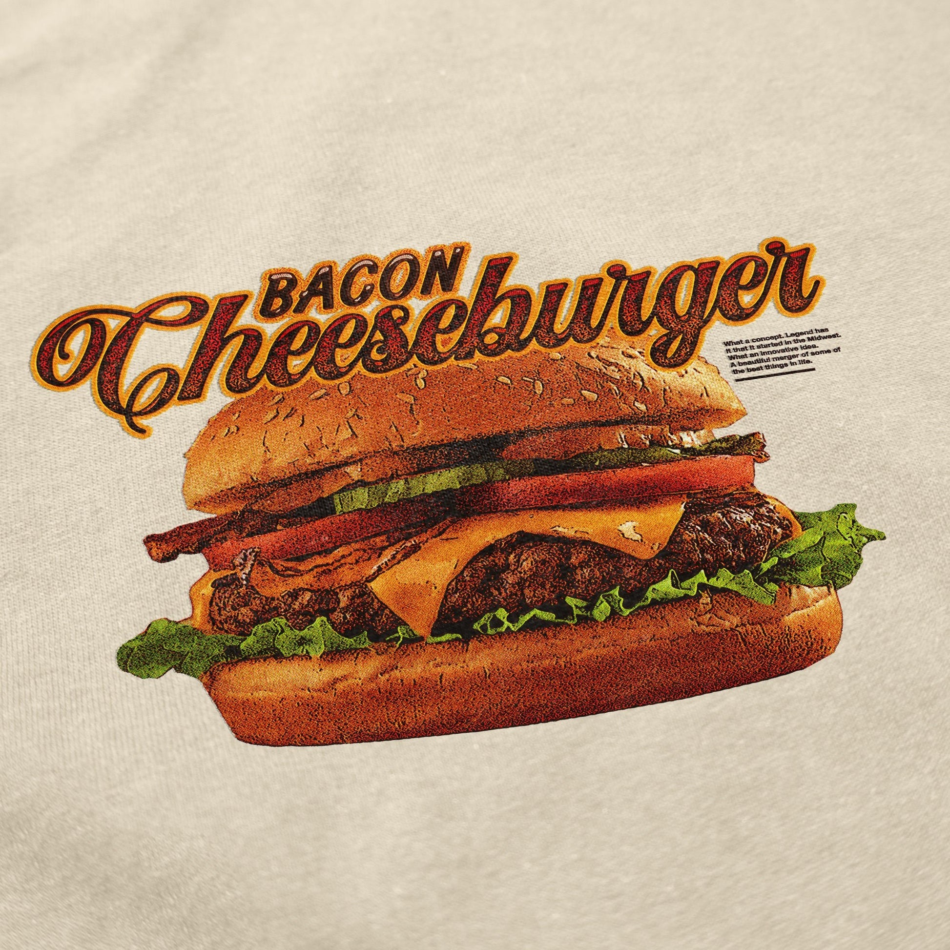 Bacon Cheeseburger T Shirt - Middle Class Fancy