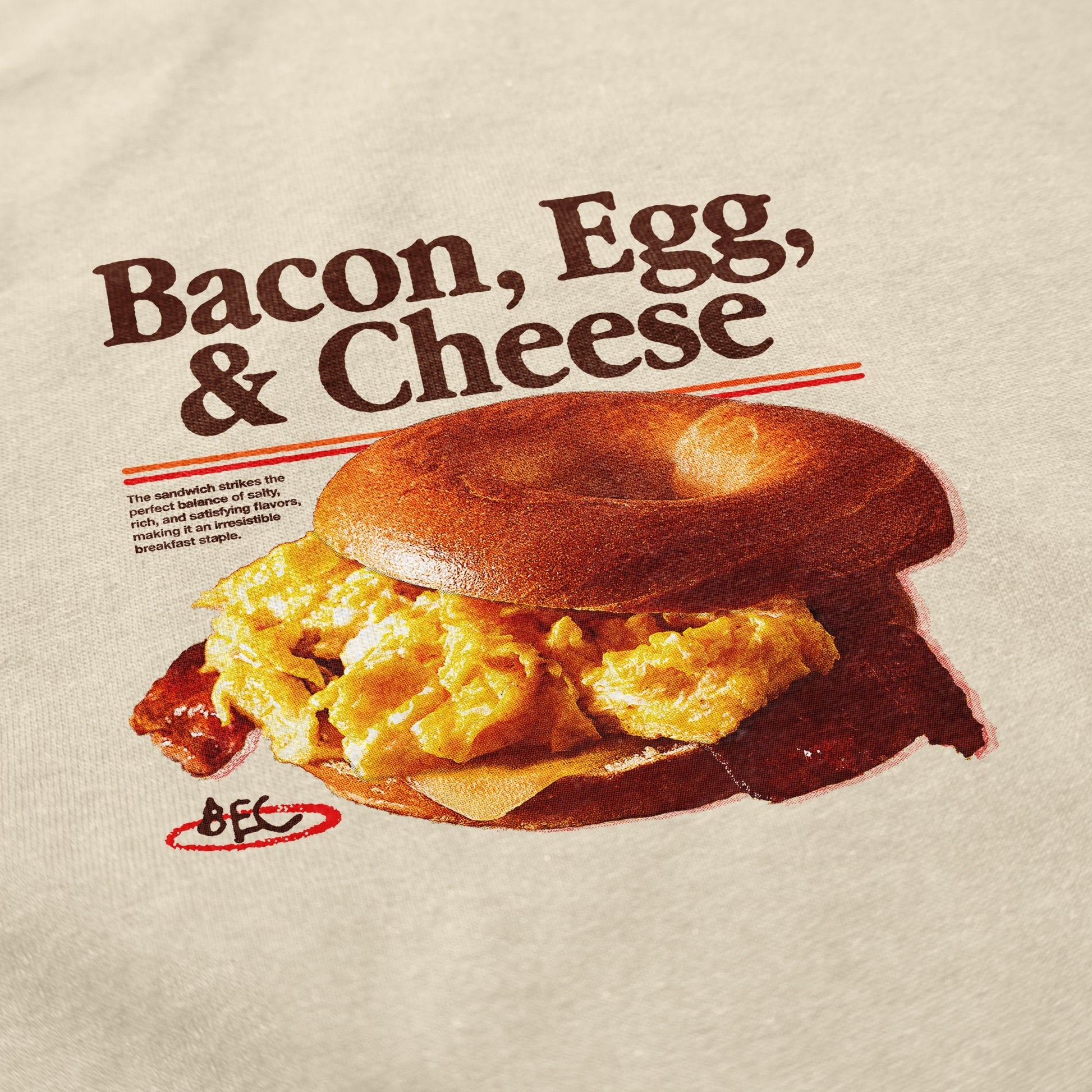 Bacon Egg and Cheese T Shirt - Middle Class Fancy