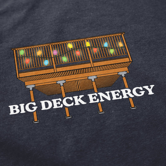 Big Deck Energy Lights Tacky Sweater Sweatshirt - Middle Class Fancy