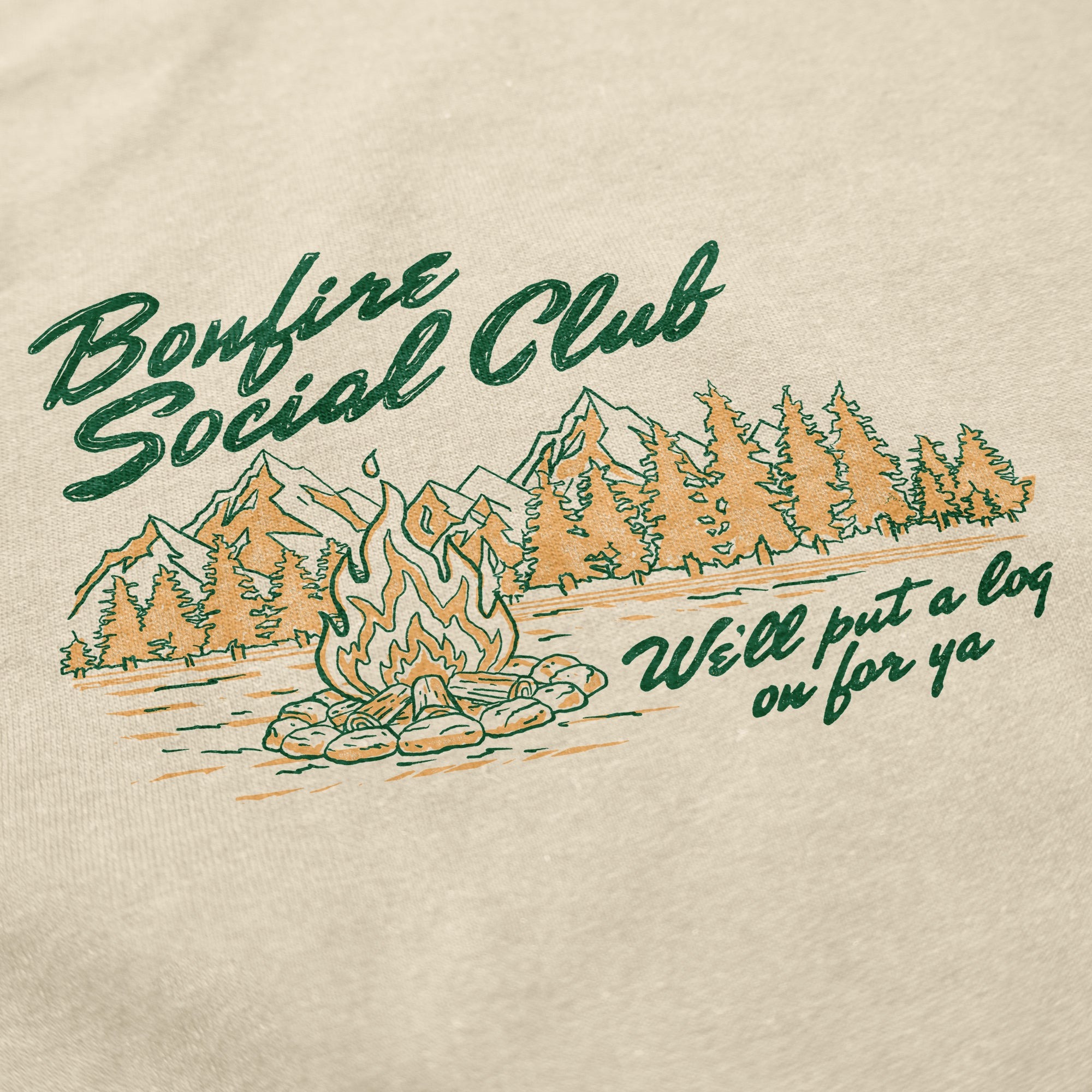 Bonfire Social T Shirt