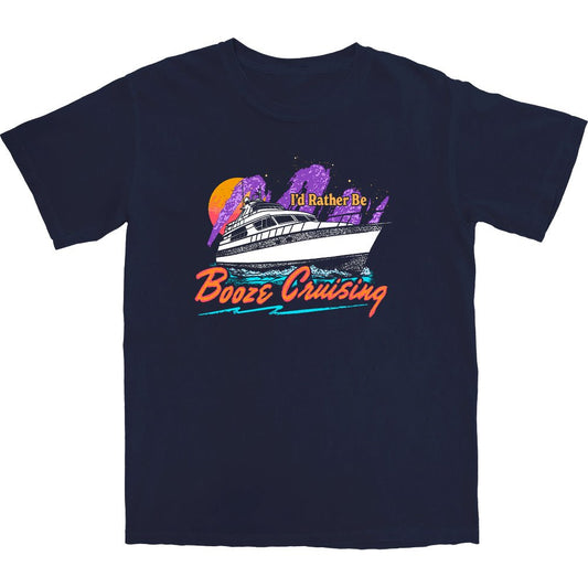 Booze Cruising T Shirt - Middle Class Fancy