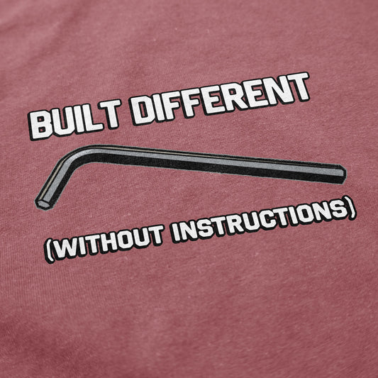 Built Different T Shirt - Middle Class Fancy