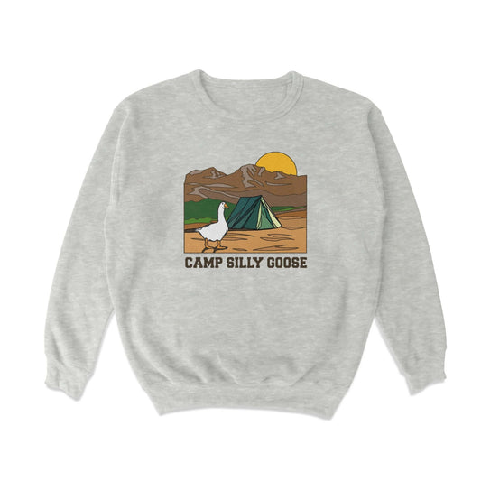 Camp Silly Goose Crewneck Sweatshirt - Middle Class Fancy