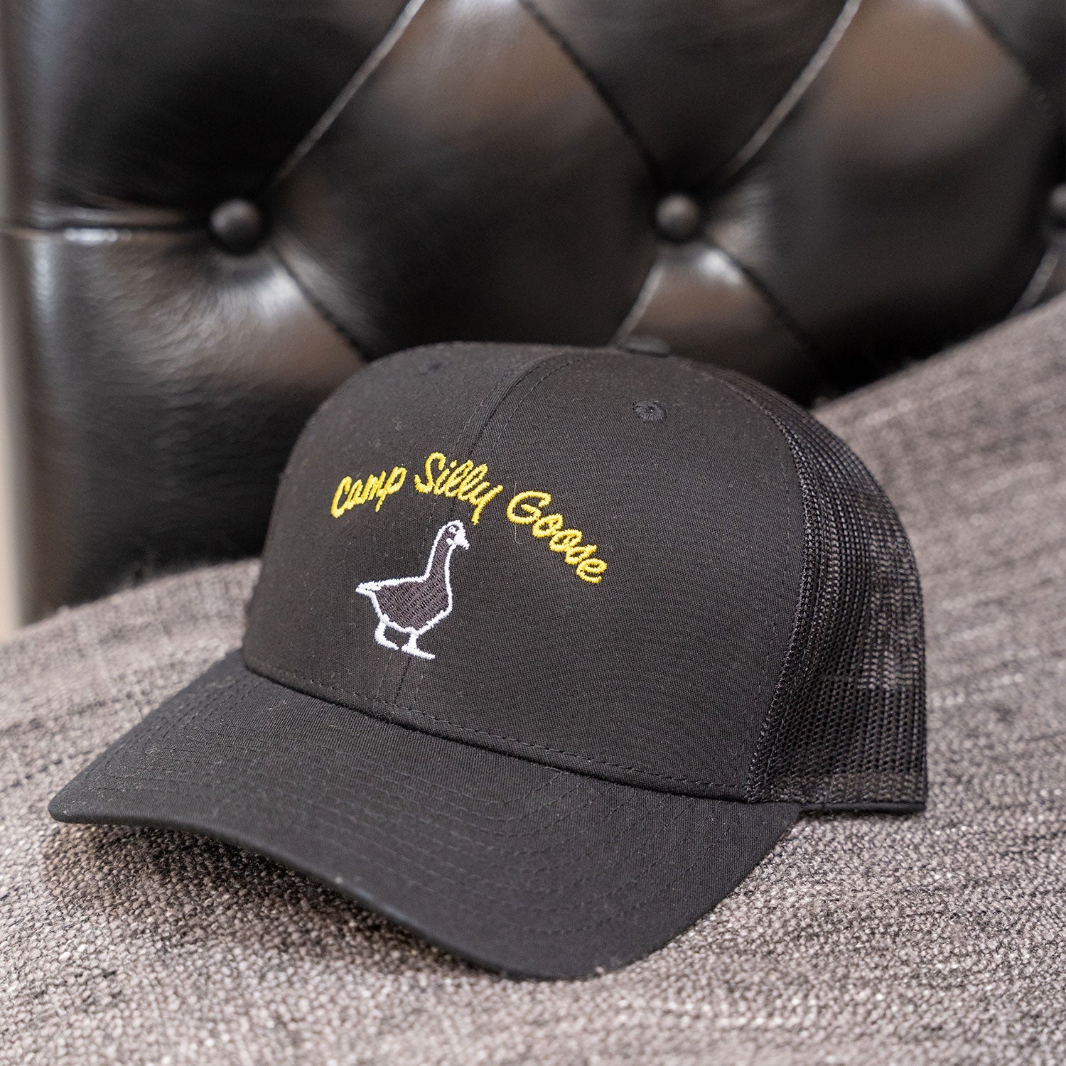 Camp Silly Goose Trucker Hat - Middle Class Fancy