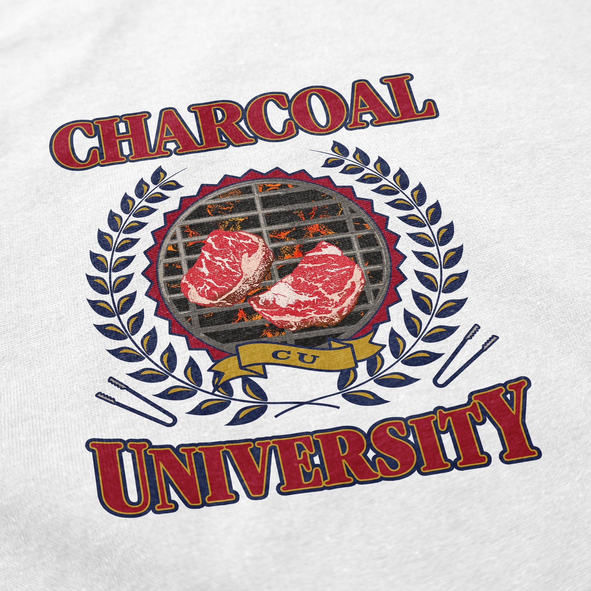 Charcoal University T Shirt - Middle Class Fancy