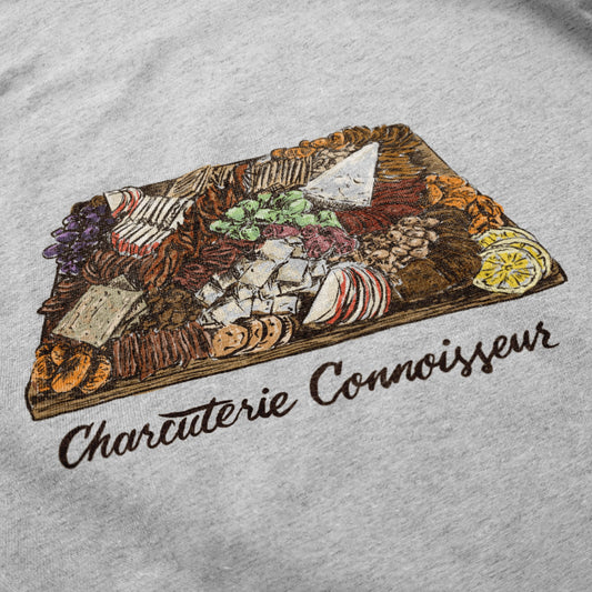 Charcuterie Connoisseur Crewneck Sweatshirt - Middle Class Fancy