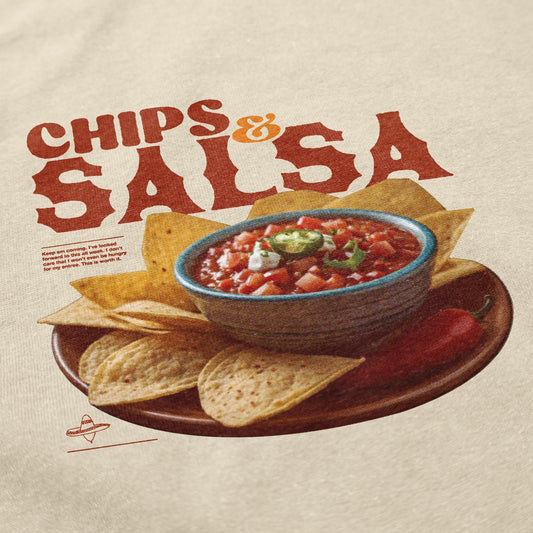 Chips & Salsa T Shirt - Middle Class Fancy