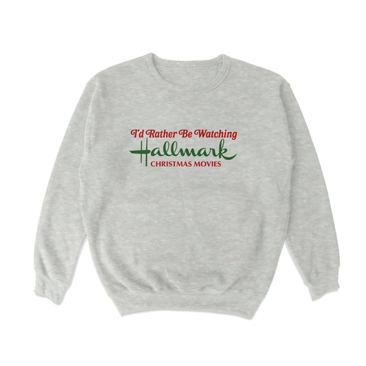 Christmas Movies Crewneck Sweatshirt - Middle Class Fancy