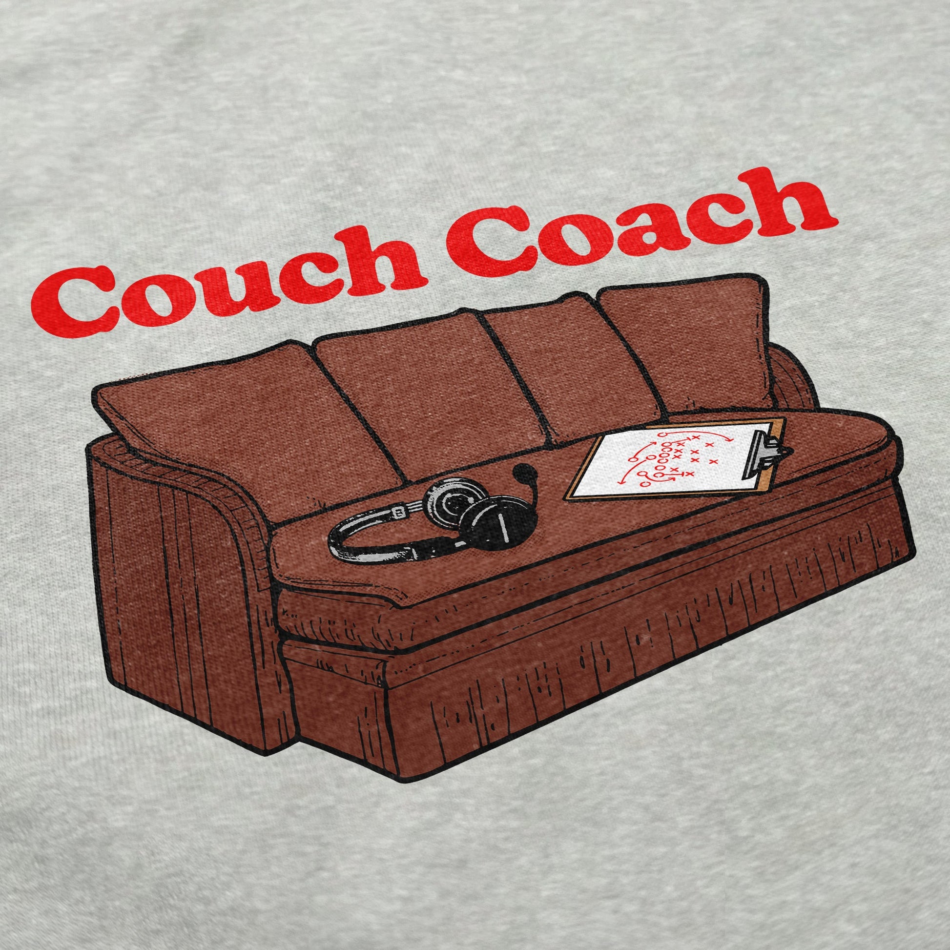 Couch Coach Crewneck Sweatshirt - Middle Class Fancy