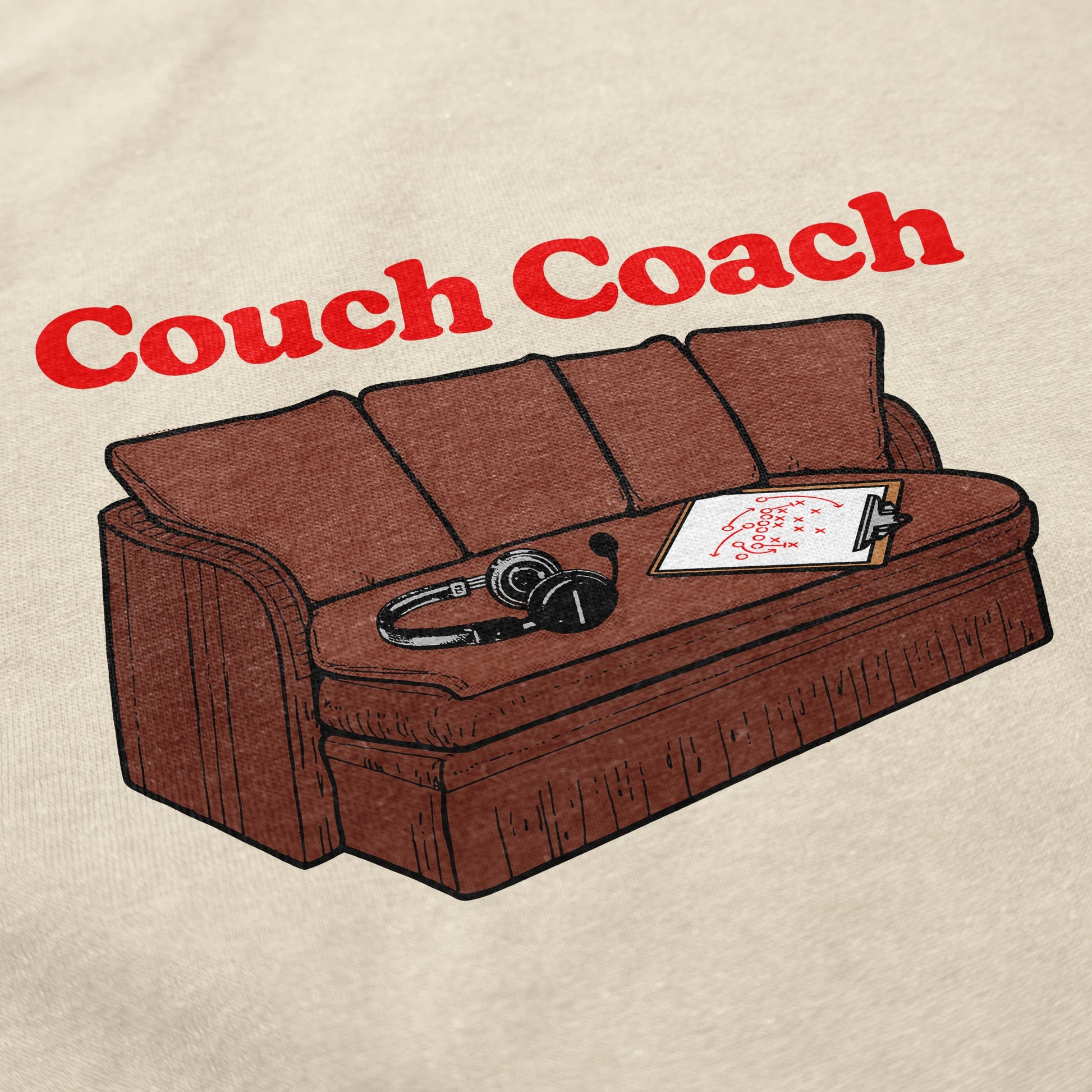 Couch Coach T Shirt - Middle Class Fancy