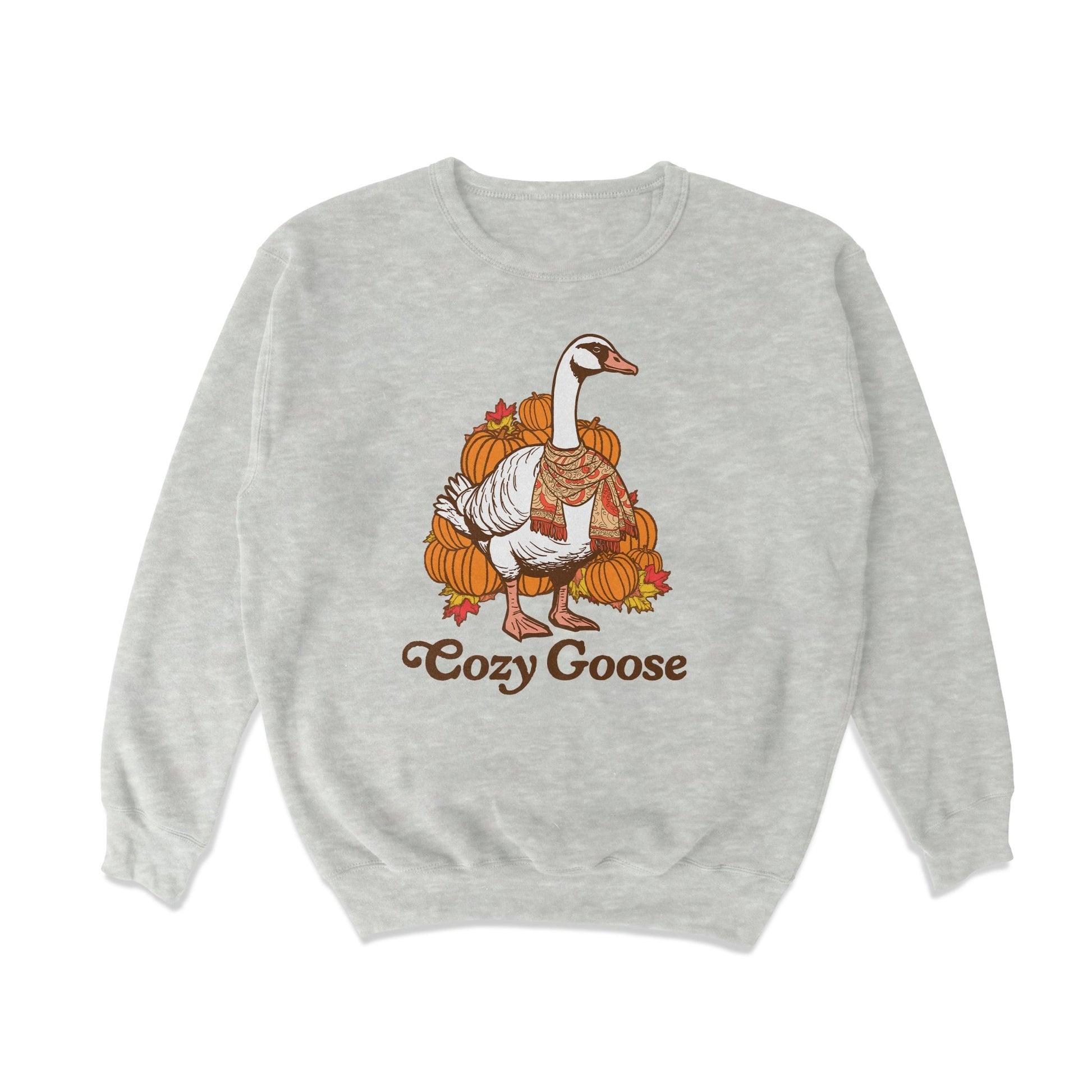 Cozy Goose Crewneck Sweatshirt - Middle Class Fancy