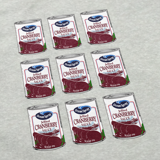 Cranberry Sauce Art Crewneck Sweatshirt