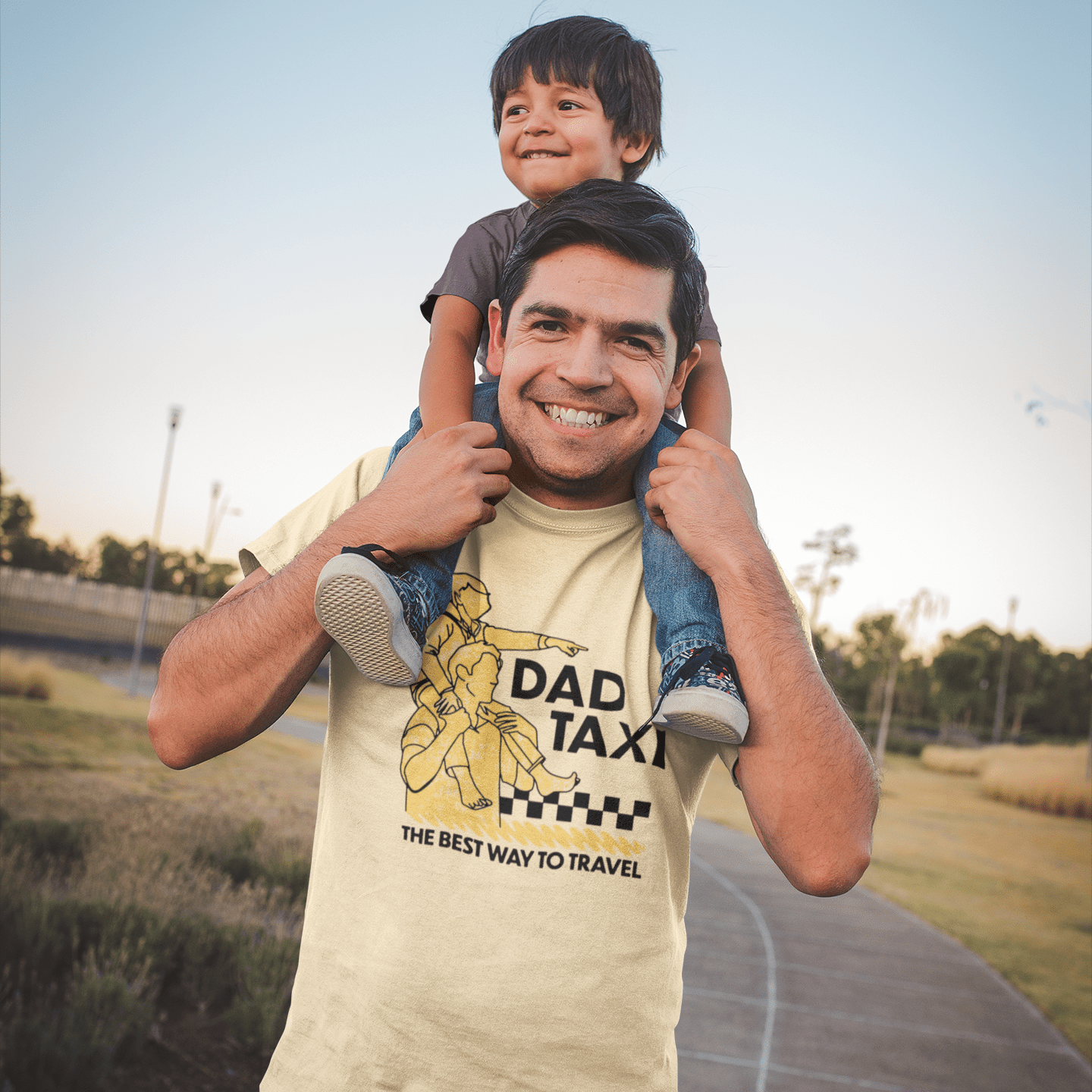 Dad Taxi T Shirt - Middle Class Fancy