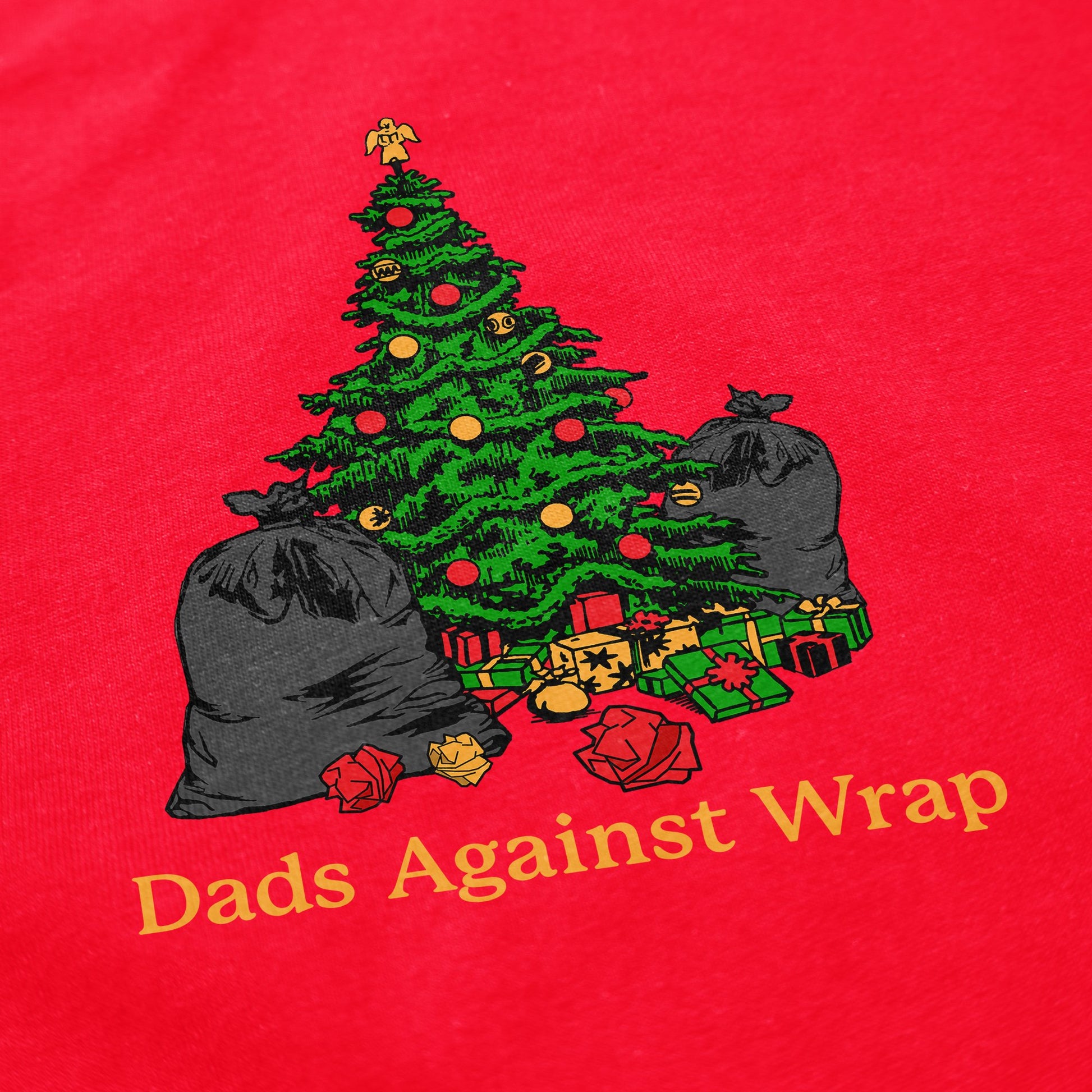 Dads Against Wrap Crewneck Sweatshirt - Middle Class Fancy