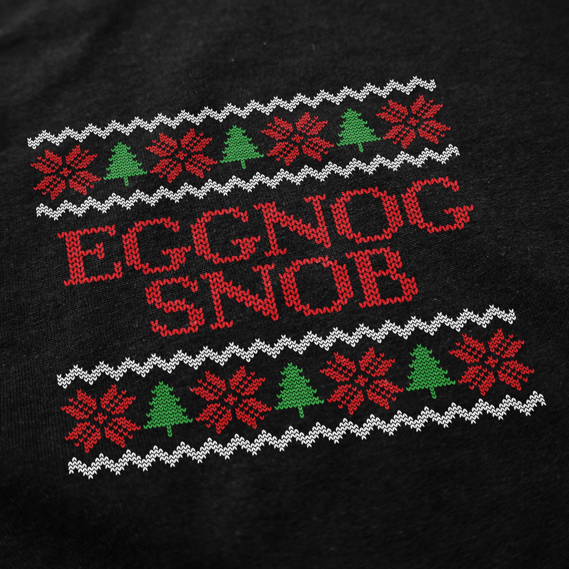 Eggnog Snob Crewneck Sweatshirt - Middle Class Fancy