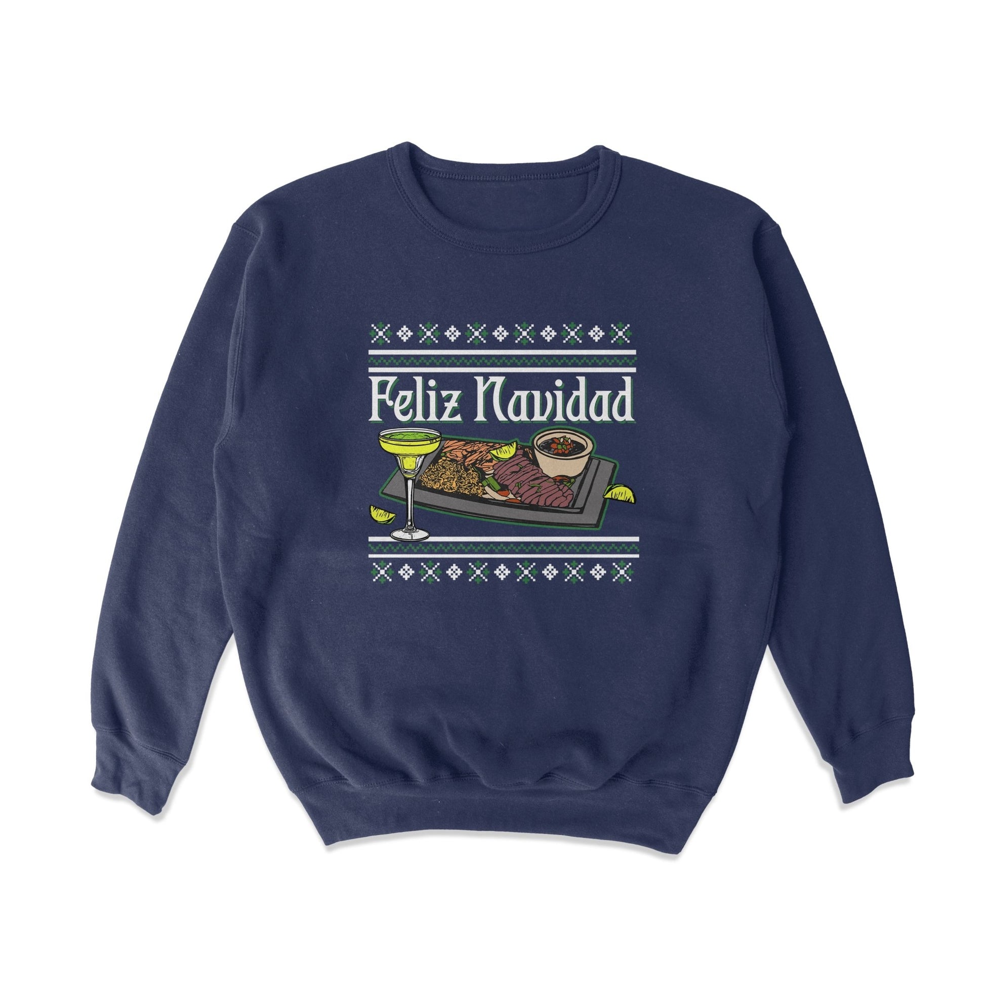 Feliz Navidad Crewneck Sweatshirt - Middle Class Fancy