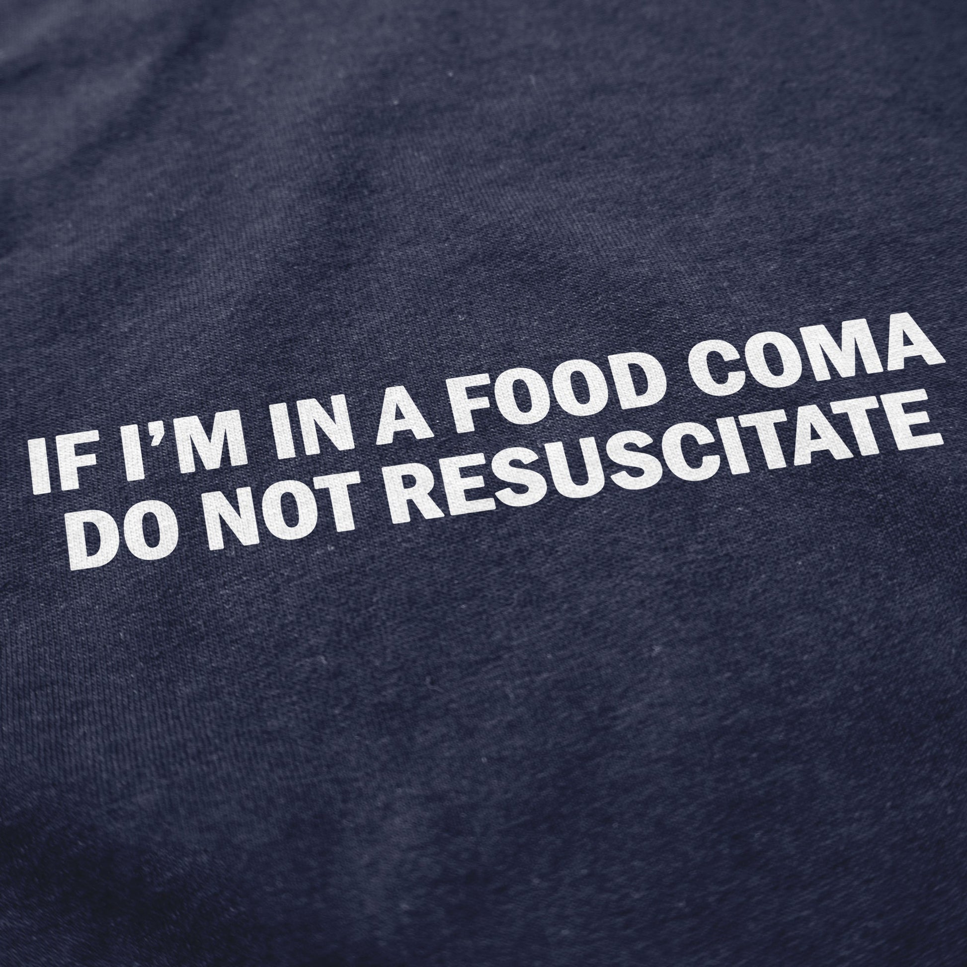 food coma T Shirt - Middle Class Fancy