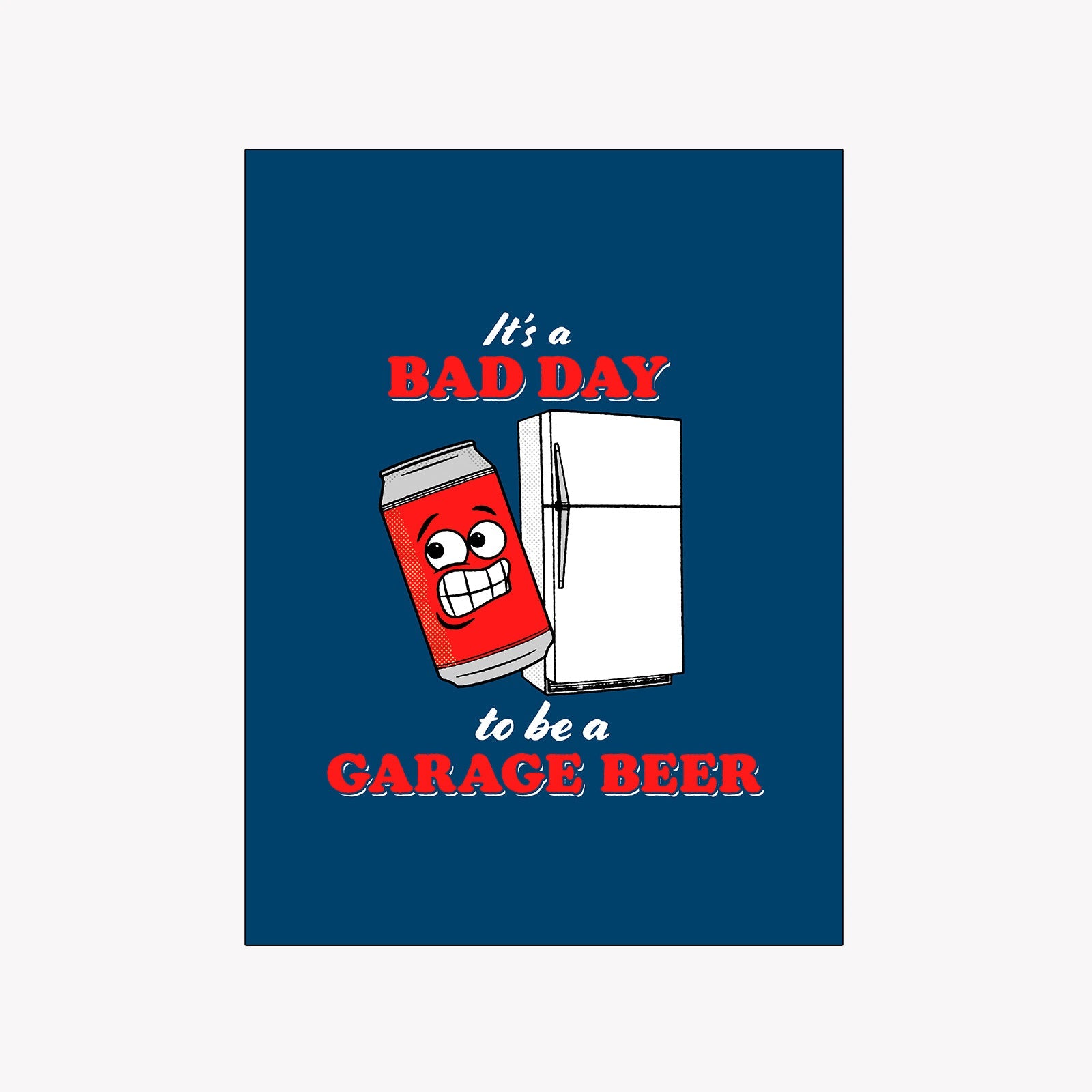 Garage Beers Poster - Middle Class Fancy