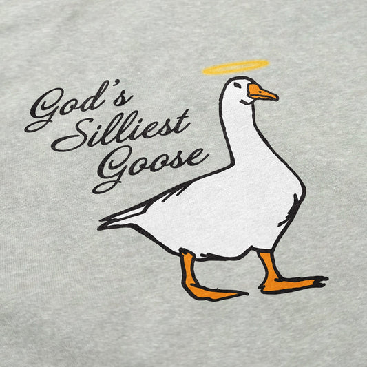 God's Silliest Goose Crewneck Sweatshirt - Middle Class Fancy