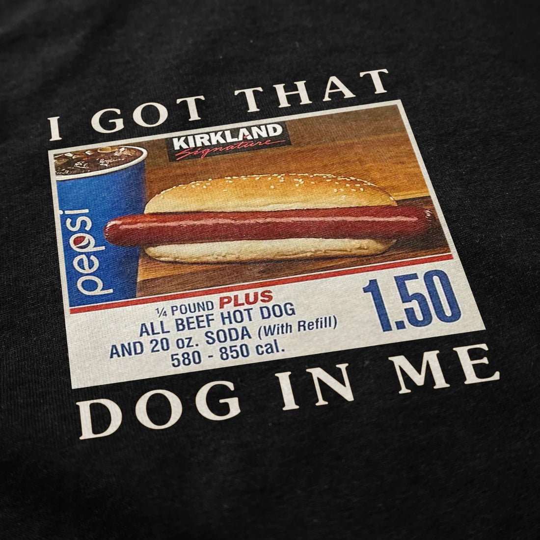 Got That Hot Dog In Me Crewneck Sweatshirt - Middle Class Fancy