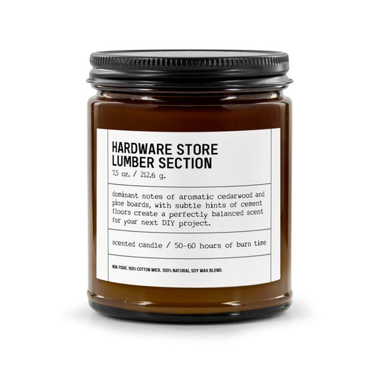 Hardware Store Lumber Section Candle - Middle Class Fancy