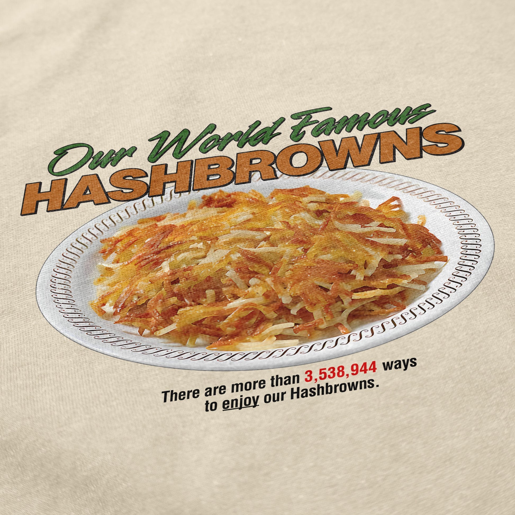 Hashbrowns T Shirt - Middle Class Fancy