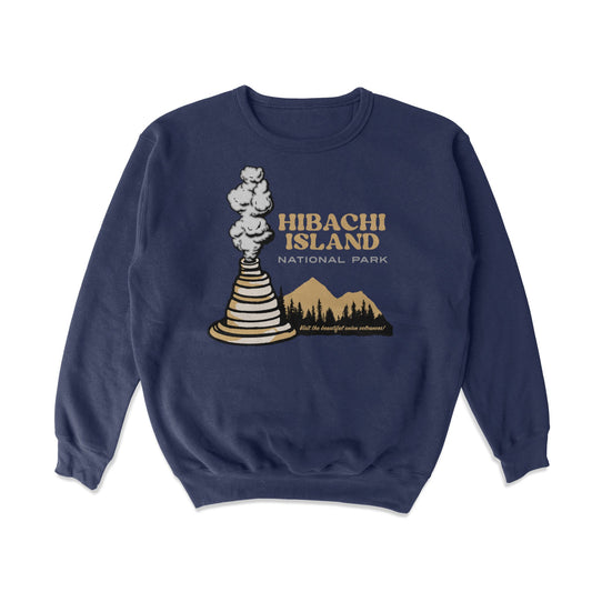 Hibachi Island Crewneck Sweatshirt - Middle Class Fancy