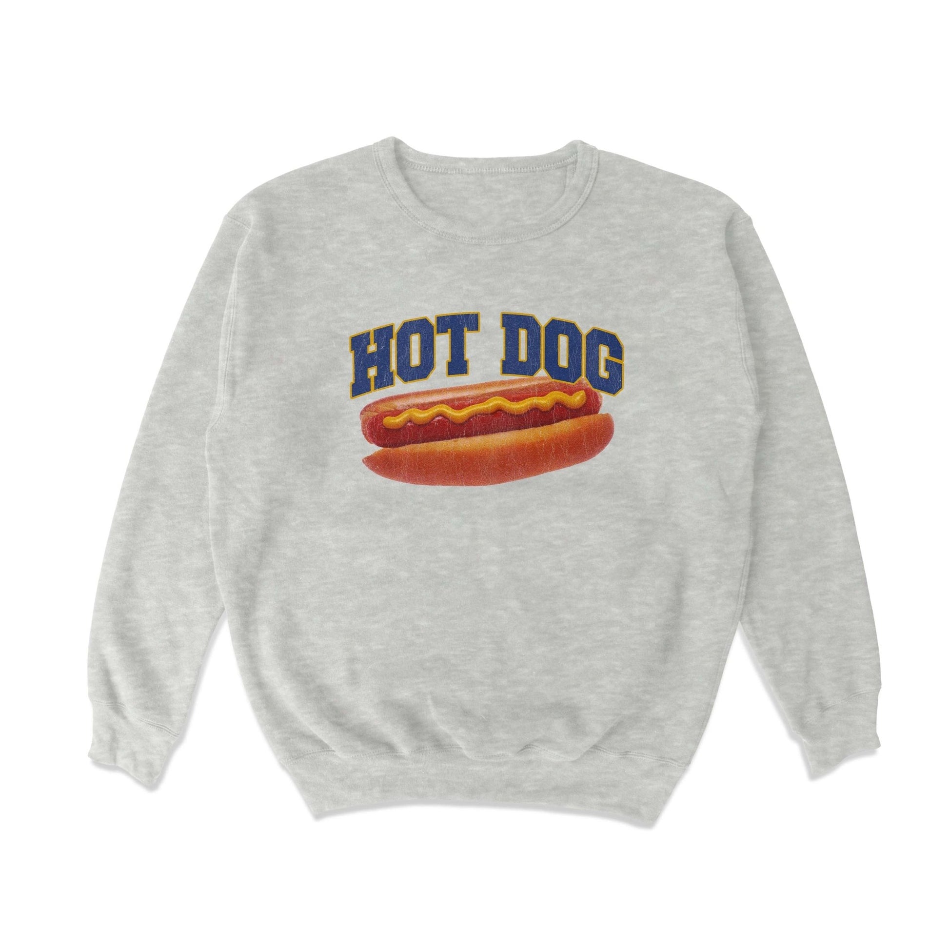 Hot Dog Crewneck Sweatshirt - Middle Class Fancy