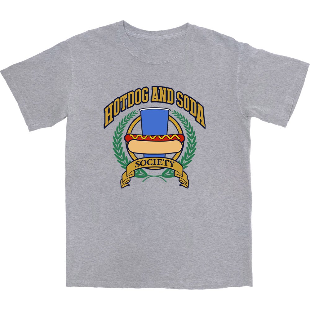 Hotdog and Soda Society T Shirt - Middle Class Fancy