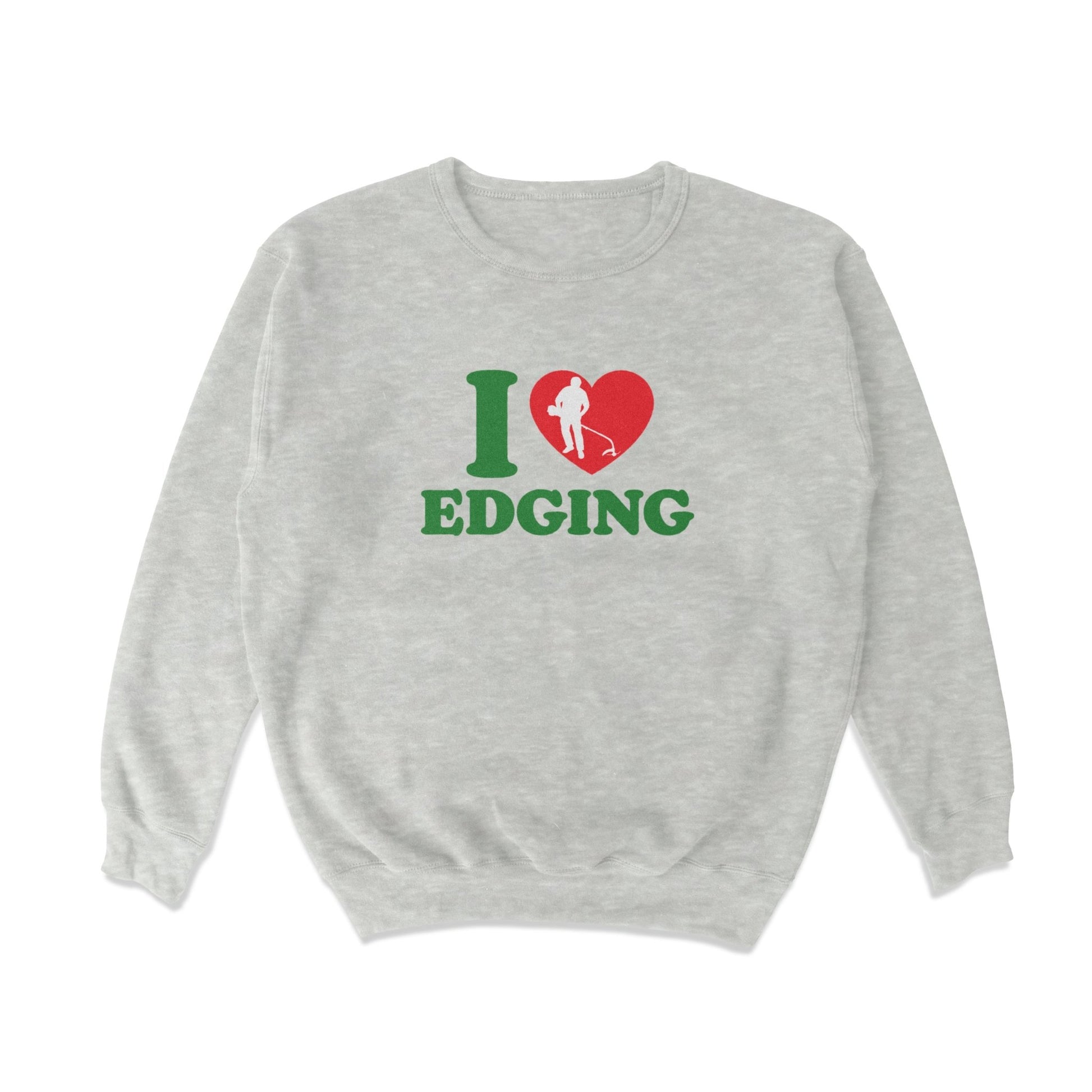 I Heart Edging Crewneck Sweatshirt - Middle Class Fancy