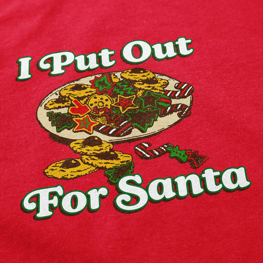 I Put Out For Santa Crewneck Sweatshirt - Middle Class Fancy