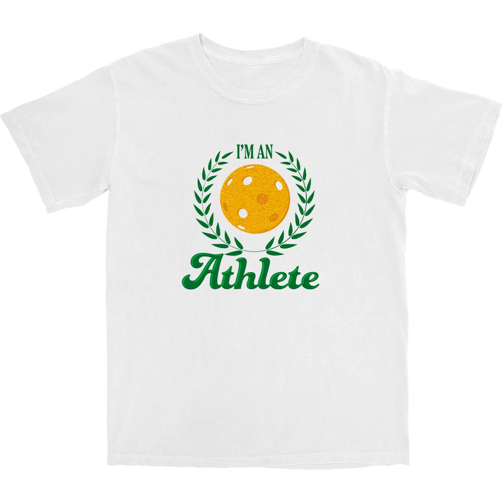 I'm An Athlete T Shirt - Middle Class Fancy