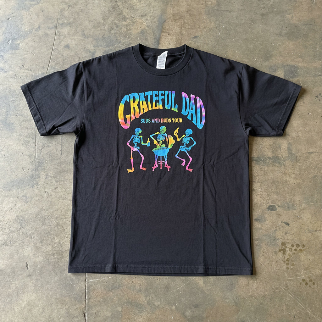 Grateful Dad Suds and Buds Tour T Shirt