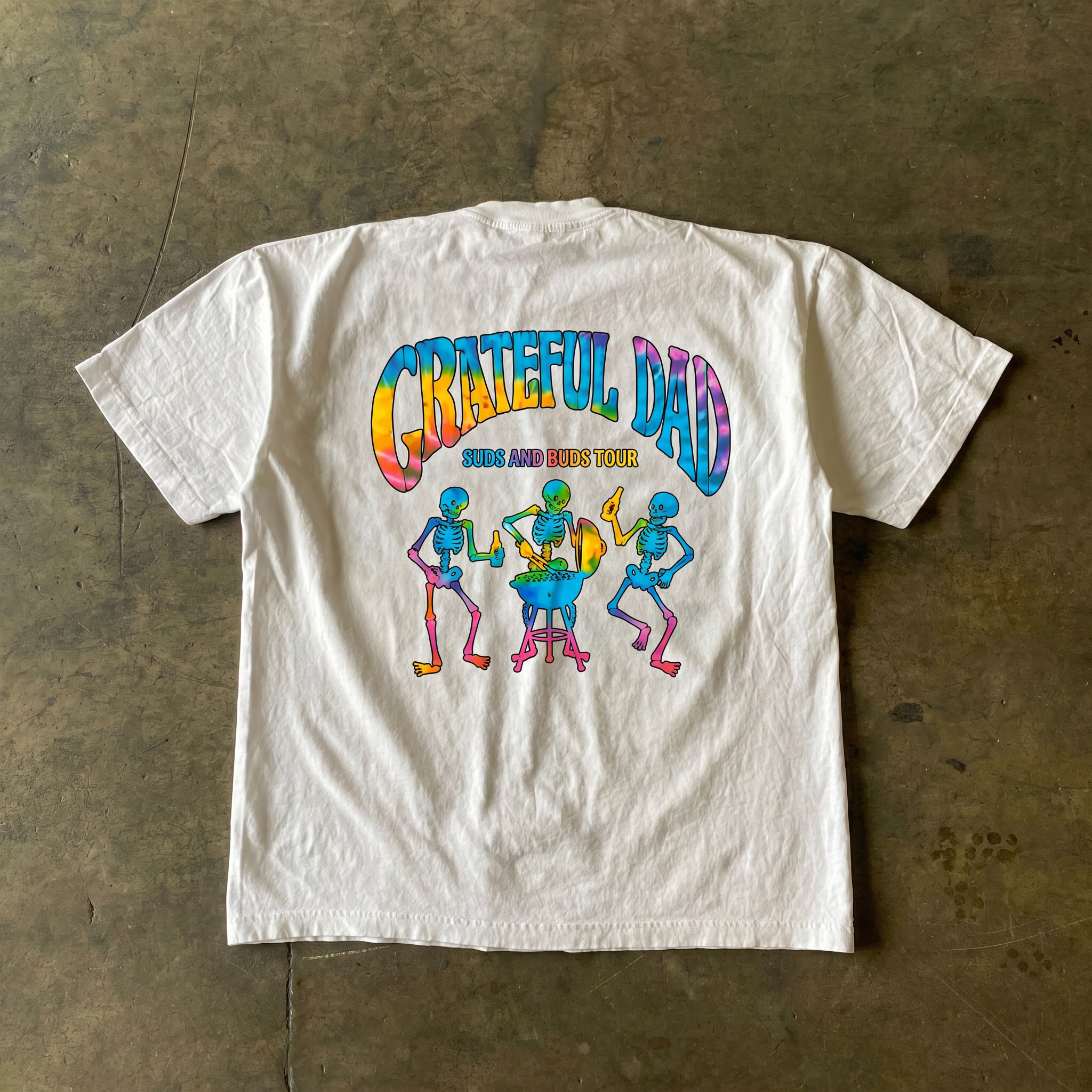 Grateful Dad Suds and Buds Tour T Shirt