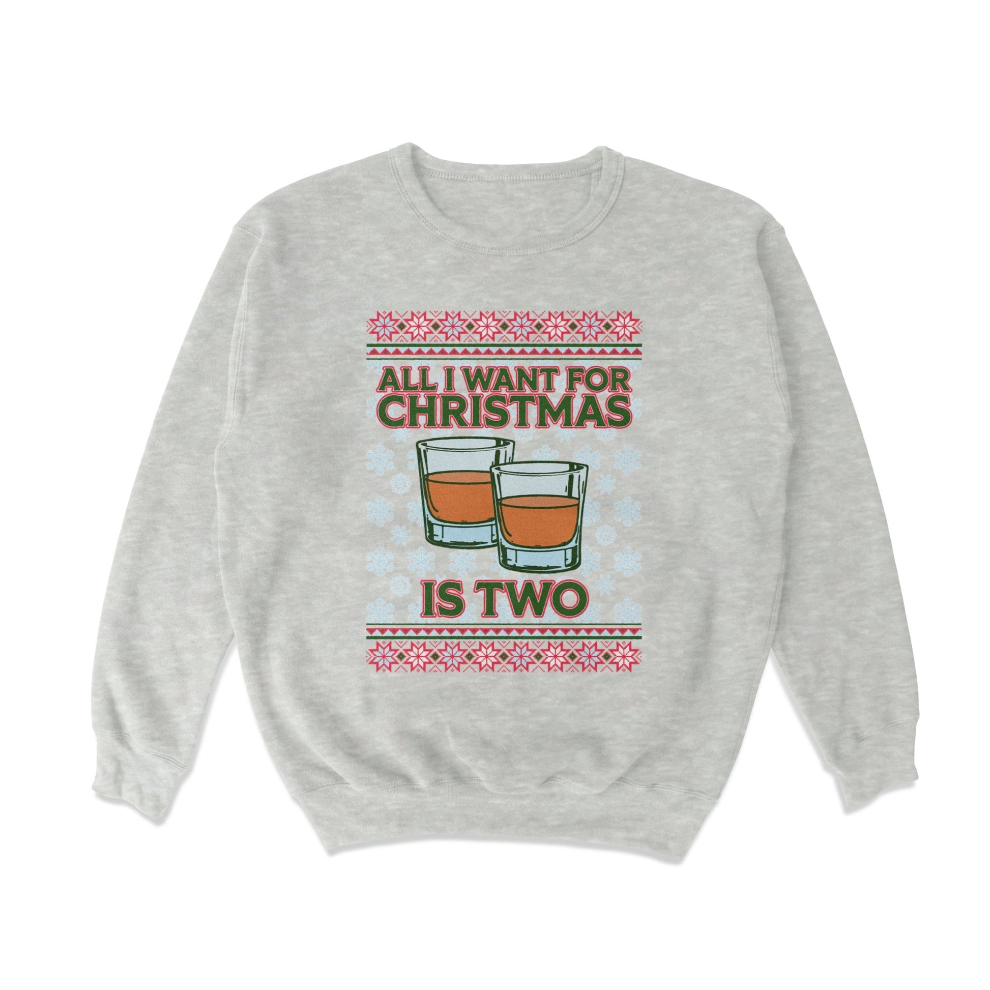 Is Two Crewneck Sweatshirt - Middle Class Fancy