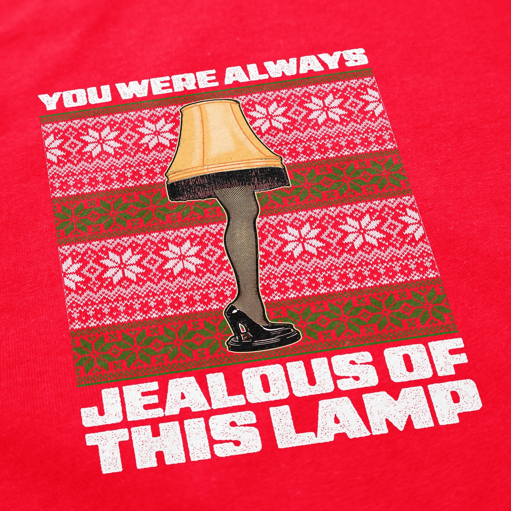 Jealous Of This Lamp Crewneck Sweatshirt - Middle Class Fancy