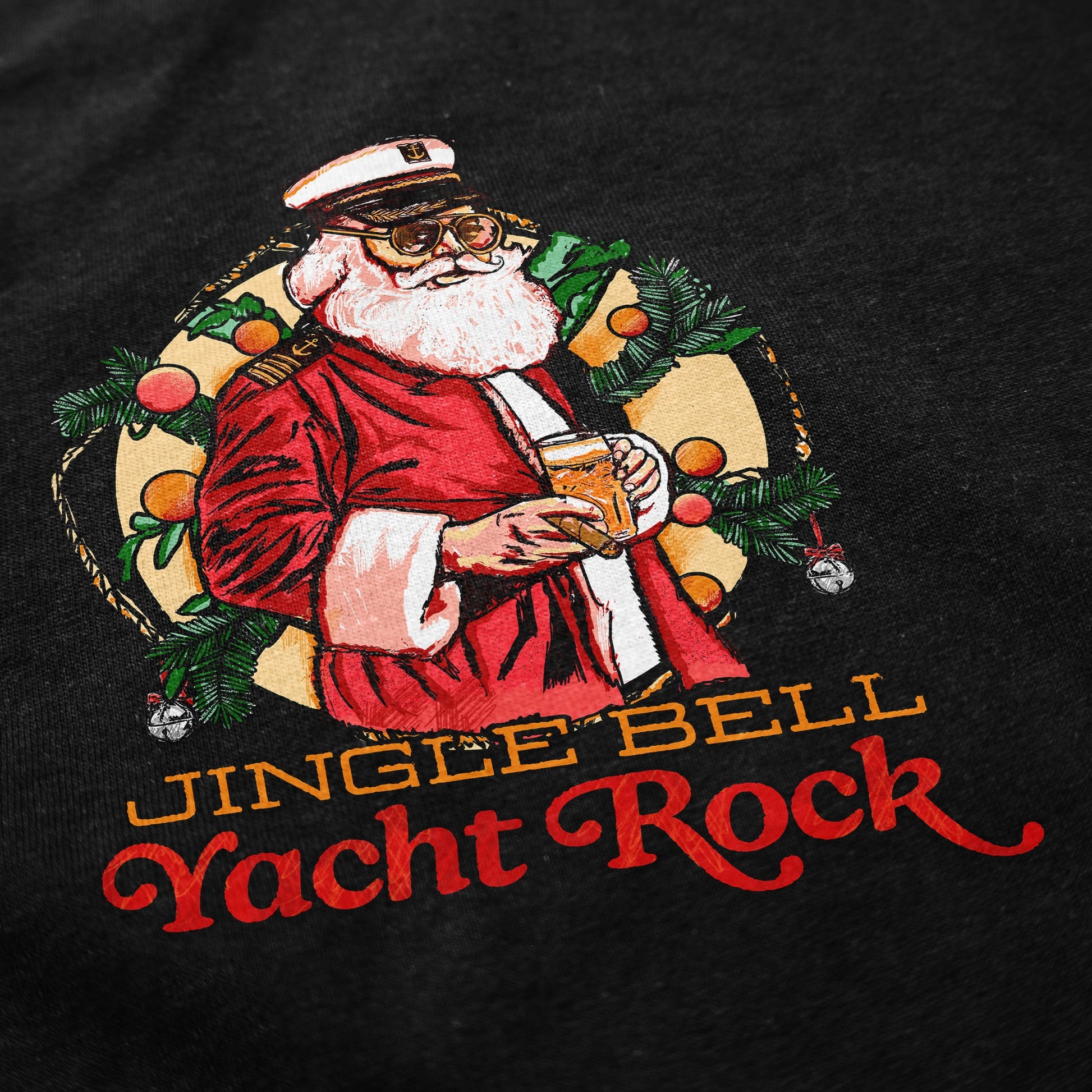 Jingle Bell Yacht Rock Crewneck Sweatshirt - Middle Class Fancy