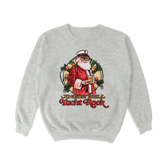 Jingle Bell Yacht Rock Crewneck Sweatshirt - Middle Class Fancy