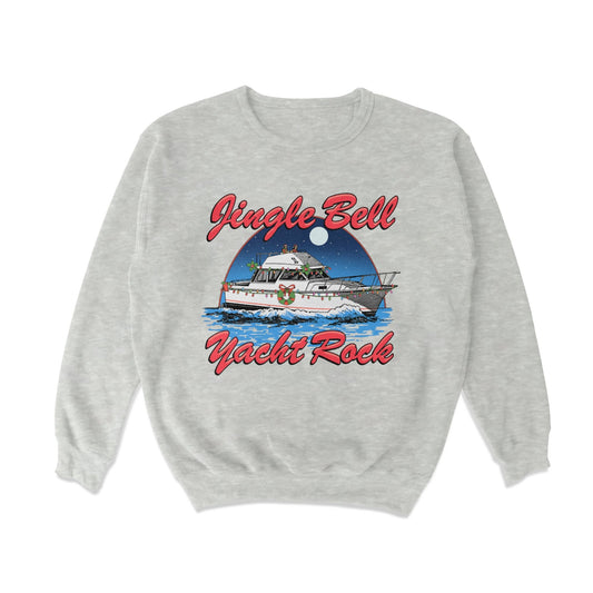 Jingle Bell Yacht Rock Crewneck Sweatshirt - Middle Class Fancy