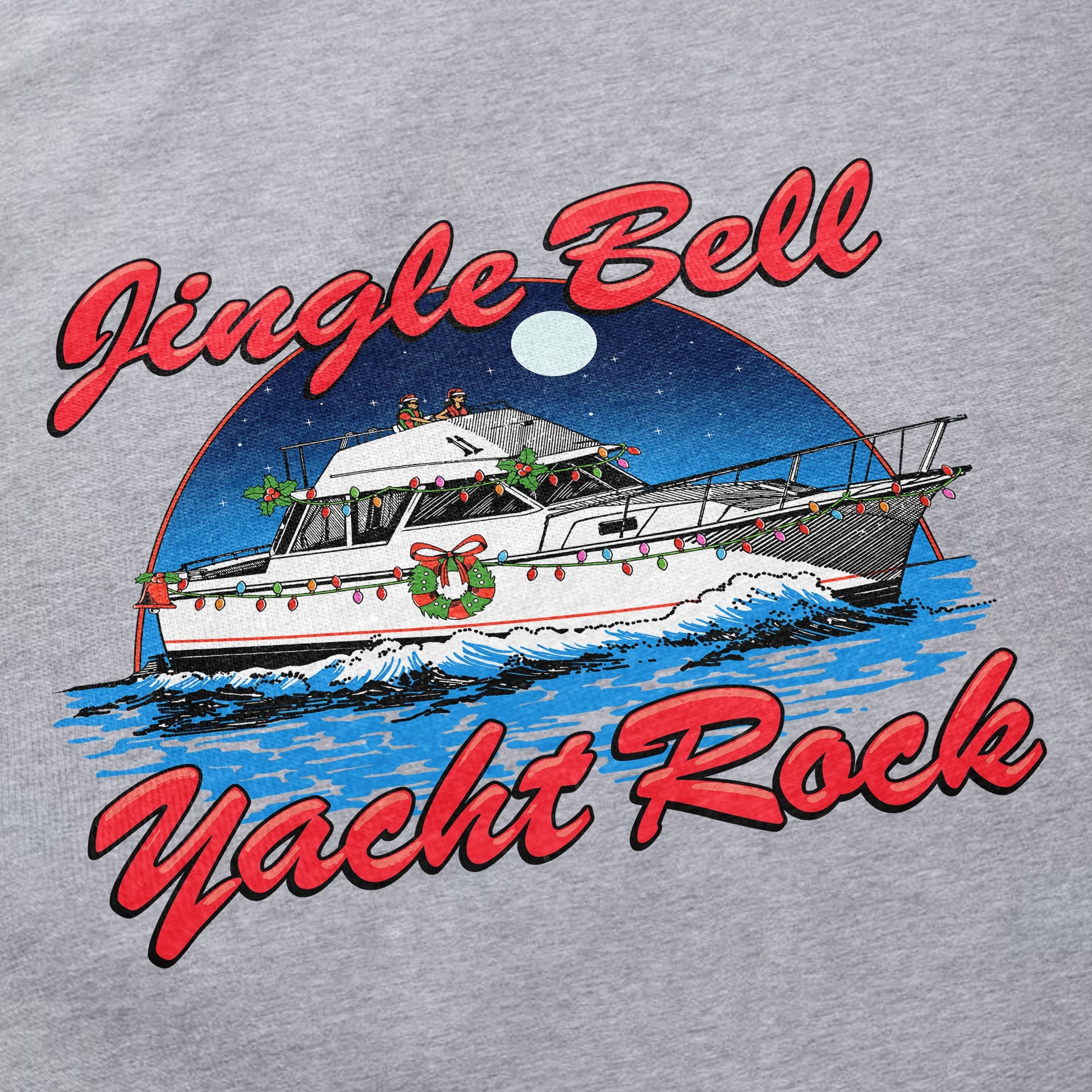 Jingle Bell Yacht Rock T Shirt - Middle Class Fancy