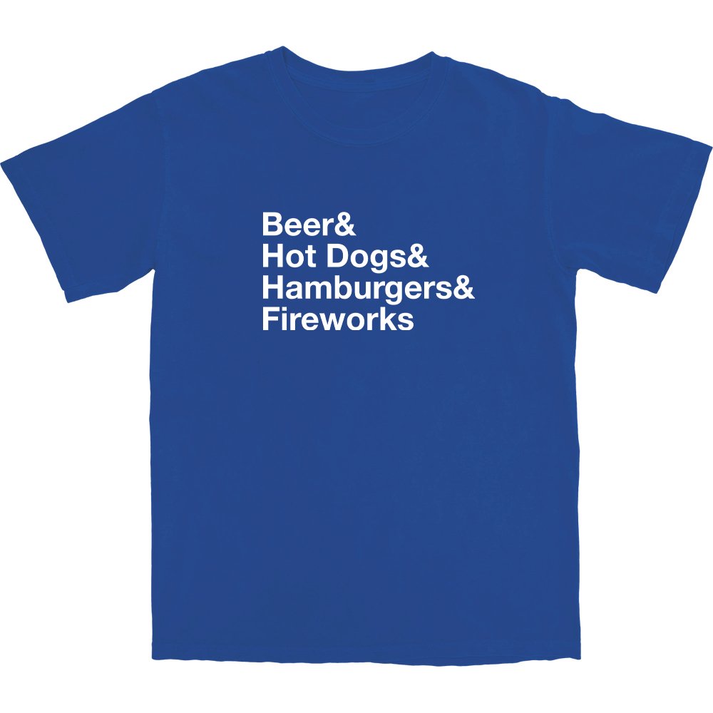 July Fourth & T Shirt - Middle Class Fancy